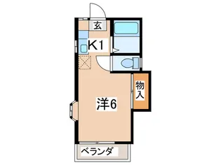 コ-ポコスモス【2階】の間取り