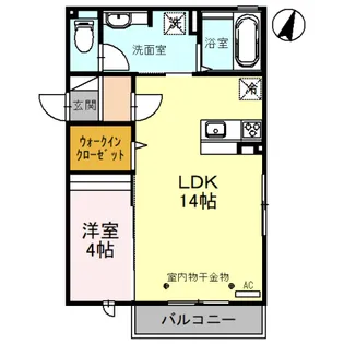 エスト カンパーニュ【3階】の間取り