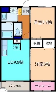 エスポワール【3階】の間取り