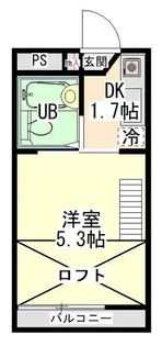 プルミエール稲城【2階】の間取り