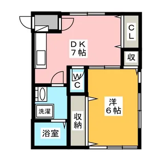 オフィスタケダ【3階】の間取り