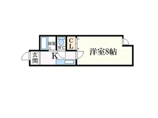 ルアール国光【7階】の間取り