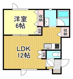プリズ夢III【1階】の間取り