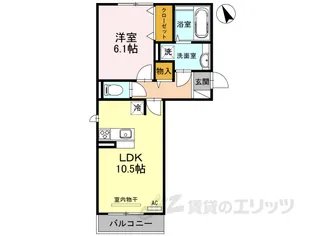 ヴィラ シャルマン【2階】の間取り