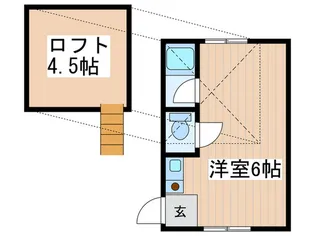 ハマコート【2階】の間取り