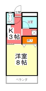 山形県山形市富の中4【マンション】の間取り