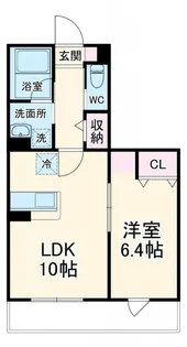 Mont blancII【1階】の間取り