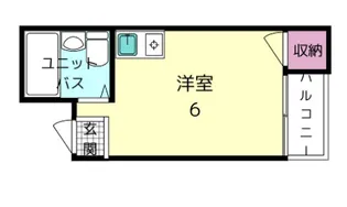 ハイツ・シロ【3階】の間取り