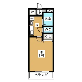 プライムステージK【3階】の間取り