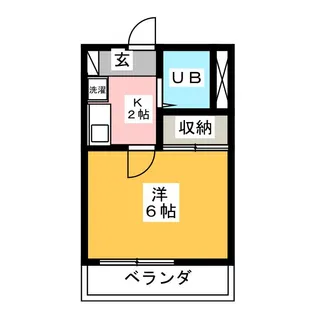 ハイツ高城大秋【1階】の間取り