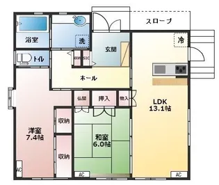 埼玉県川越市大字砂【一戸建】の間取り