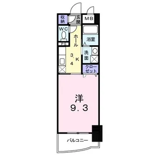 広島県福山市千代田町1【マンション】の間取り