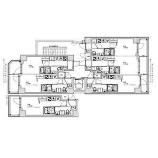 S-RESIDENCE横濱阪東橋【7階】の間取り