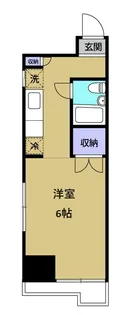 1Kの間取り画像