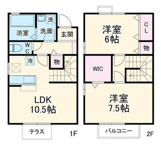 埼玉県八潮市大字大原【一戸建】の間取り