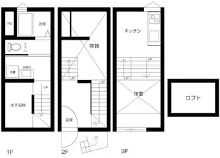 MOKKU HOUSEの間取り