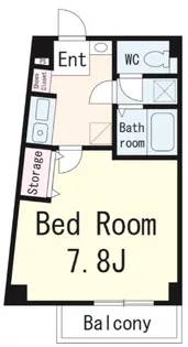 ジュネスHK【5階】の間取り