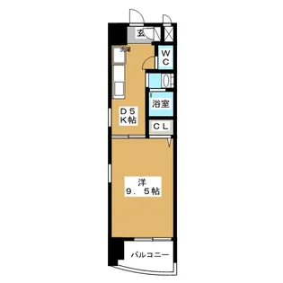 セントラルハイツ柳橋【2階】の間取り