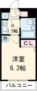府中ペガサスビル【1階】の間取り