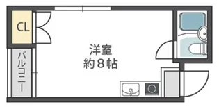 パインリーフ森小路【4階】の間取り