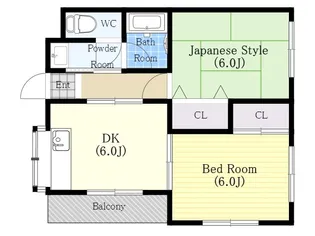 兵庫県加古郡播磨町上野添3【アパート】の間取り