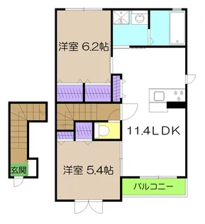 シャーメゾン ルフレの間取り