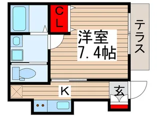 レフォルテ【1階】の間取り