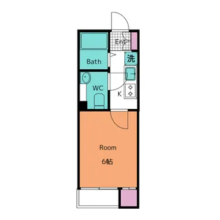 エテルナ上大岡【2階】の間取り