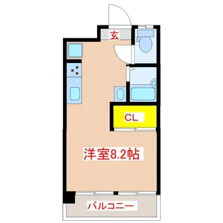 佐多ビル【2階】の間取り