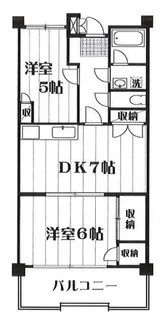 東京都練馬区羽沢3【マンション】の間取り