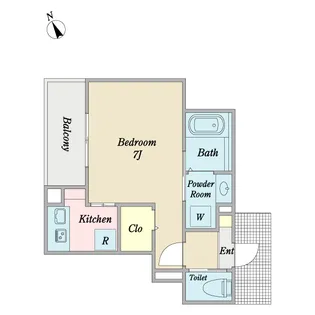 ANCHORHEIM(アンカーハイム)【1階】の間取り