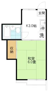 ヴィラワクイ【2階】の間取り