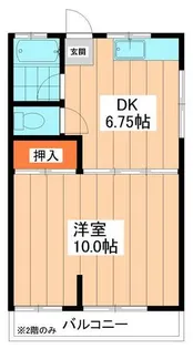みどり荘【1階】の間取り