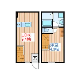 シエル黒松の間取り