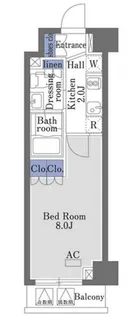 ヴァンヴェール日本橋【3階】の間取り