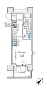 コージーコート島津山【7階】の間取り