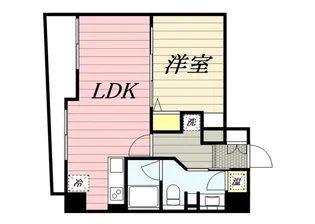 HF八丁堀レジデンスII【13階】の間取り