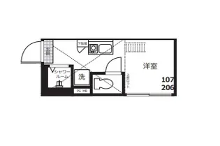 CocooN中目黒【2階】の間取り