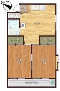 ハイム高橋【2階】の間取り