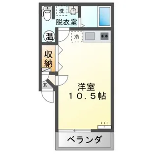 M103【3階】の間取り