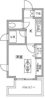 東京都江東区平野3【マンション】の間取り