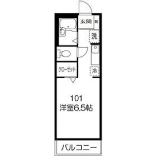 ヒルズ・トップ【1階】の間取り