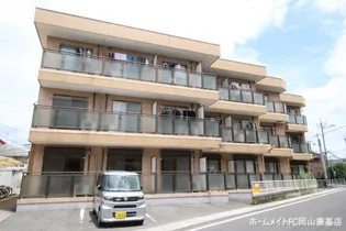 岡山県岡山市中区西川原【マンション】の外観
