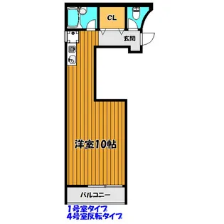 MフラッツIII【4階】の間取り