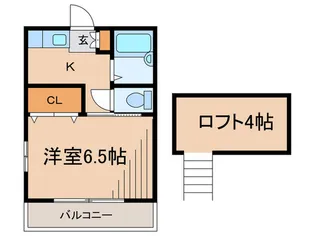 ピノ・ノワ-ルI【2階】の間取り