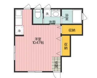 ルノ・ヒバリ【1階】の間取り