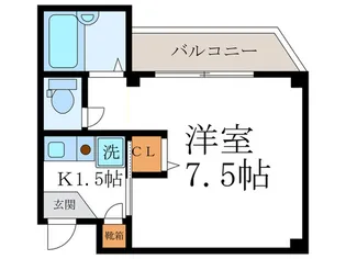 メゾン都【4階】の間取り