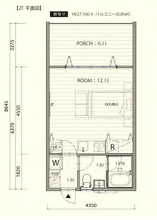 PARASOL APARTMENT B棟【2階】の間取り