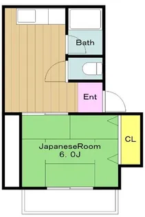 エスポワールゆとり【2階】の間取り