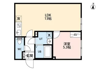 東京都江東区住吉2【マンション】の間取り